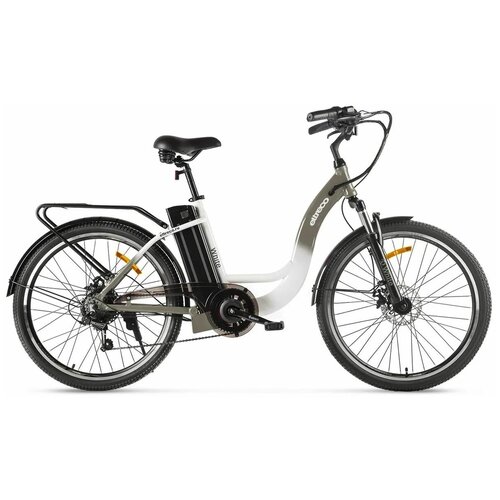 Электровелосипед Eltreco White 26 2021 Велогибрид Eltreco White Бело-серый-2425 022981-2425 7371000₽