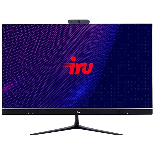 Моноблок IRU Office 23IH5P 23.8 Full HD i5 10400 (2.9) 16Gb SSD256Gb UHDG 630 Free DOS GbitEth WiFi BT 120W Cam черный 1920x1080