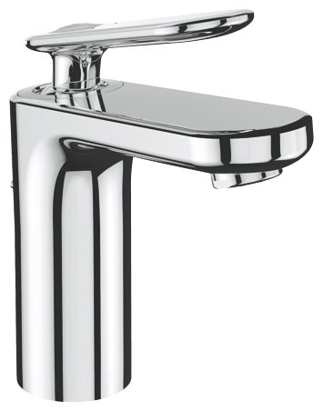 Смеситель Grohe Veris 23064000 для умывальника, однорычажный, M-Size, с донным клапаном, хром