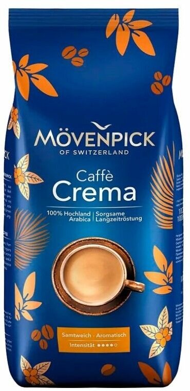 Кофе в зернах Movenpick Caffe Crema, 1 кг