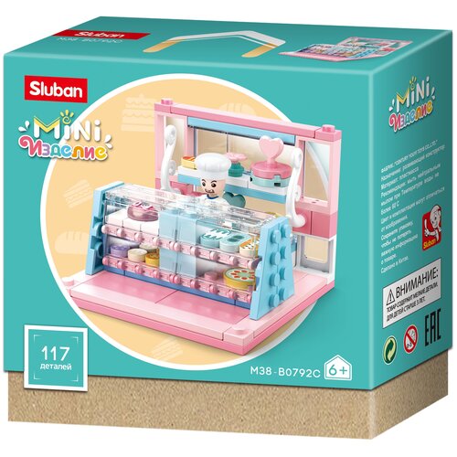 Конструктор SLUBAN Mini Изделие M38-B0792C Пекарня