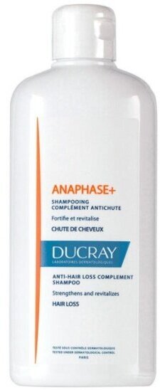 Шампунь Ducray Anaphase + для ослабленных и выпадающих волос, 400 мл