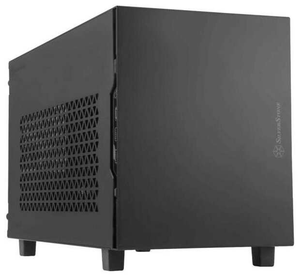 Корпус mini-ITX SilverStone SST-SG15B Без БП чёрный