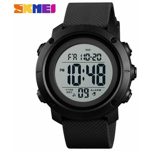 Наручные часы SKMEI 1426, черный, белый модные мужские и женские спортивные цифровые наручные часы со светодиодной подсветкой