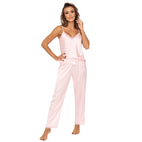 Пижама женская DONNA Tiffani, топ и брюки, розовый (Размер: M)