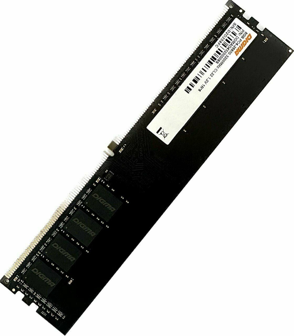 Оперативная память Digma DDR4 - 8Gb, 3200 МГц, DIMM, CL22 (dgmad43200008s) - фото №7