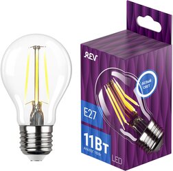 Лампа светодиодная REV filament груша А60 11Вт E27 4000K 1097Лм 32478 2