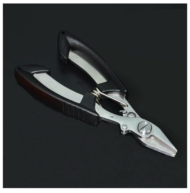 фото Ножницы-Кусачки для плетёной лески рыболовные, красные / Кусачки для поводкового материала и карповых поводков и плетенки / Инструмент для рыбалки