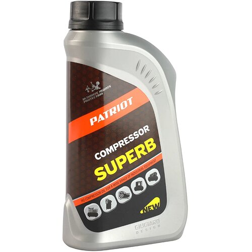 patriot масло patriot supreme hd sae30 4t 0 946л 850030598 Масло для компрессоров Patriot, 1 л