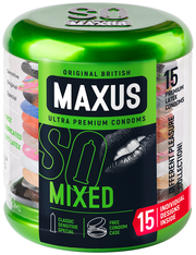 Презервативы Maxus Mixed, 15 шт.