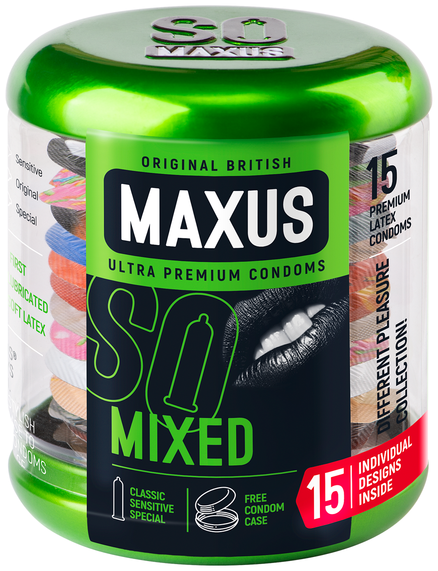 Презервативы Maxus Mixed