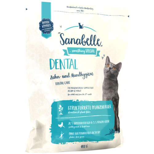 Sanabelle Adult Dental Сухой корм для взрослых кошек Здоровье зубов и дёсен 10кг