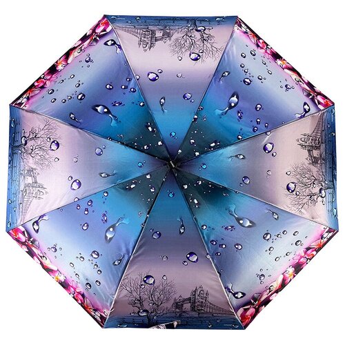 фото Смарт-зонт diniya, розовый, голубой