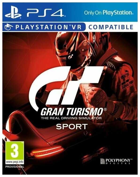 Gran Turismo Sport (с поддержкой PS VR) Русская Версия (PS4)