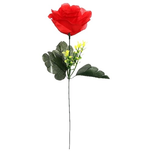 Florento Роза искусственная 35 см 1 красный 35 см