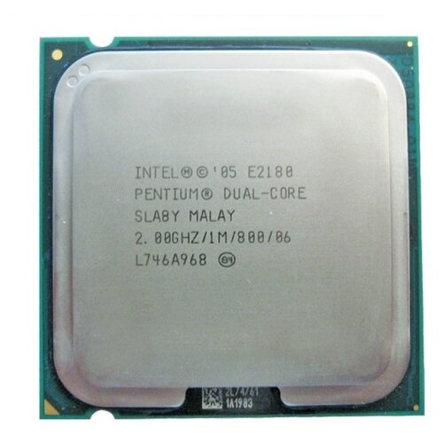 Процессор Intel Pentium E2180 LGA775, 2 x 2000 МГц, OEM