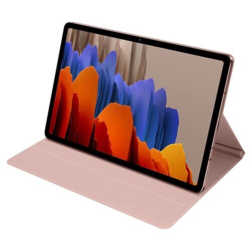 фото Чехол samsung galaxy tab s7 book cover полиуретан бронзовый (ef- bt870paegru)galaxy tab s7 book cover полиуретан бр