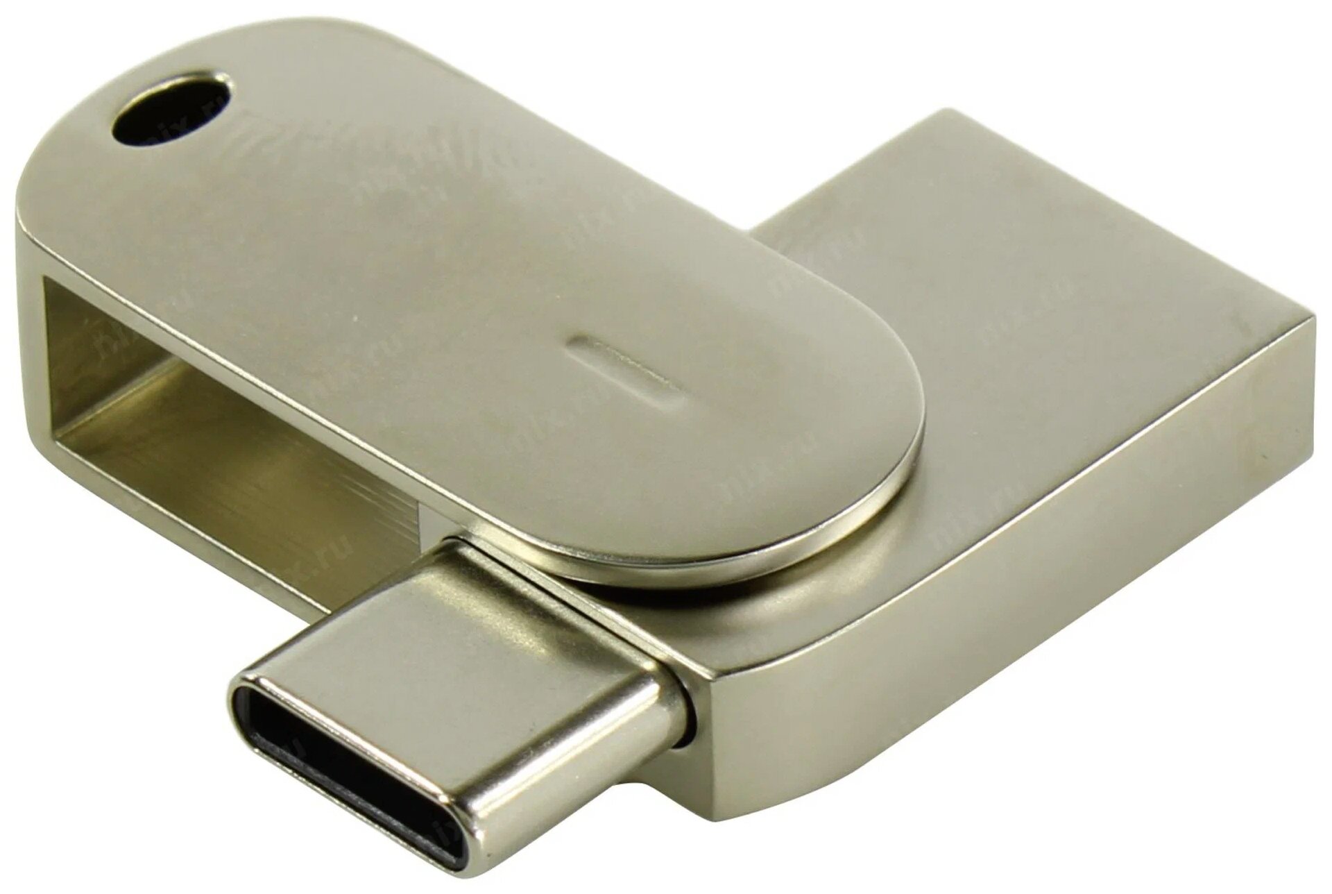 USB флешка Netac U785 64Gb metal USB 3.0 + TypeC (NT03U785C-064G-30PN)