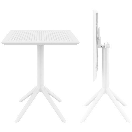 Складной пластиковый стол Siesta Contract Sky Folding Table 60, черный