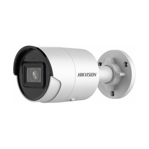 Видеокамера IP HIKVISION DS-2CD2023G2-IU(4mm) 2Мп уличная цилиндрическая с EXIR-подсветкой до 40м и технологией AcuSense; объектив 4мм