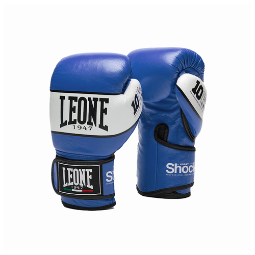 фото Боксерские перчатки leone 1947 shock 2.0 gn047 blue (10 унций)