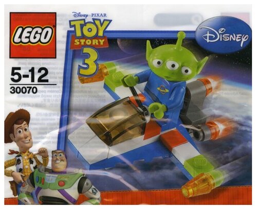Конструктор LEGO Toy Story 30070 Зеленый инопланетянин на космическом корабле, 29 дет.