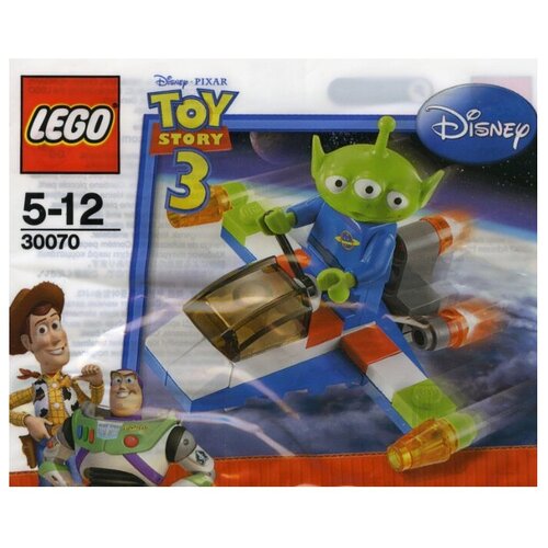 Конструктор LEGO Toy Story 30070 Зеленый инопланетянин на космическом корабле, 29 дет.