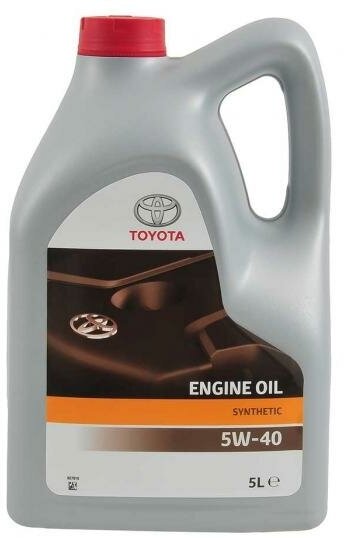 Синтетическое моторное масло TOYOTA SAE 5W-40, 5 л.
