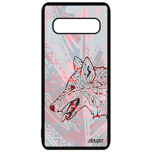 фото Чехол на телефон samsung galaxy s10, "волк" древний злой utaupia