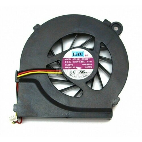 Вентилятор (кулер) для ноутбука HP Pavilion G4-1000, G6-1000, G7-1000, G42, Compaq CQ42, 3 pins