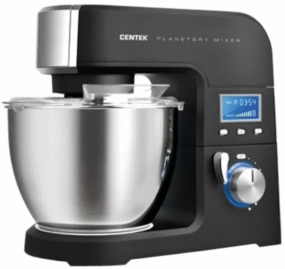 Миксер Centek CT-1138 планетарный, с чашей, 1500Вт, 5,5л,