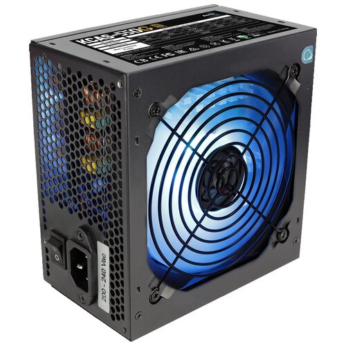 Блок питания Aerocool KCAS-550G RGB ATX 24 550W Active PFC 120mm fan 80 PLUS GOLD Box 460400₽