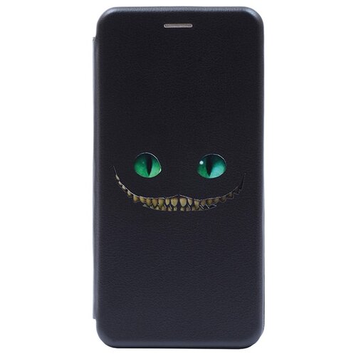 фото Чехол-книжка gosso book art jack для samsung galaxy s20 ultra чёрный cheshire cat