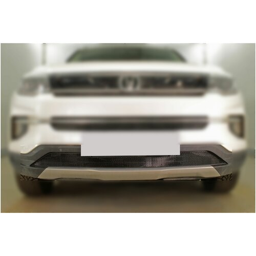 Защита радиатора STANDART, Changan - CS35 plus (I) 2018 ( 1 часть) -black низ