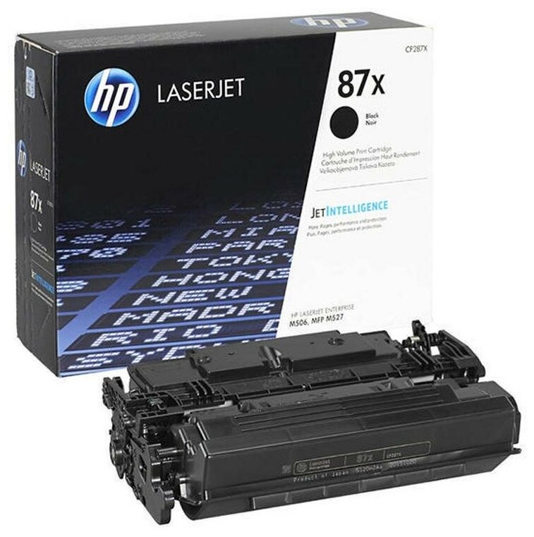 Двойная упаковка картриджей HP 87X черный [cf287xd] - фото №6