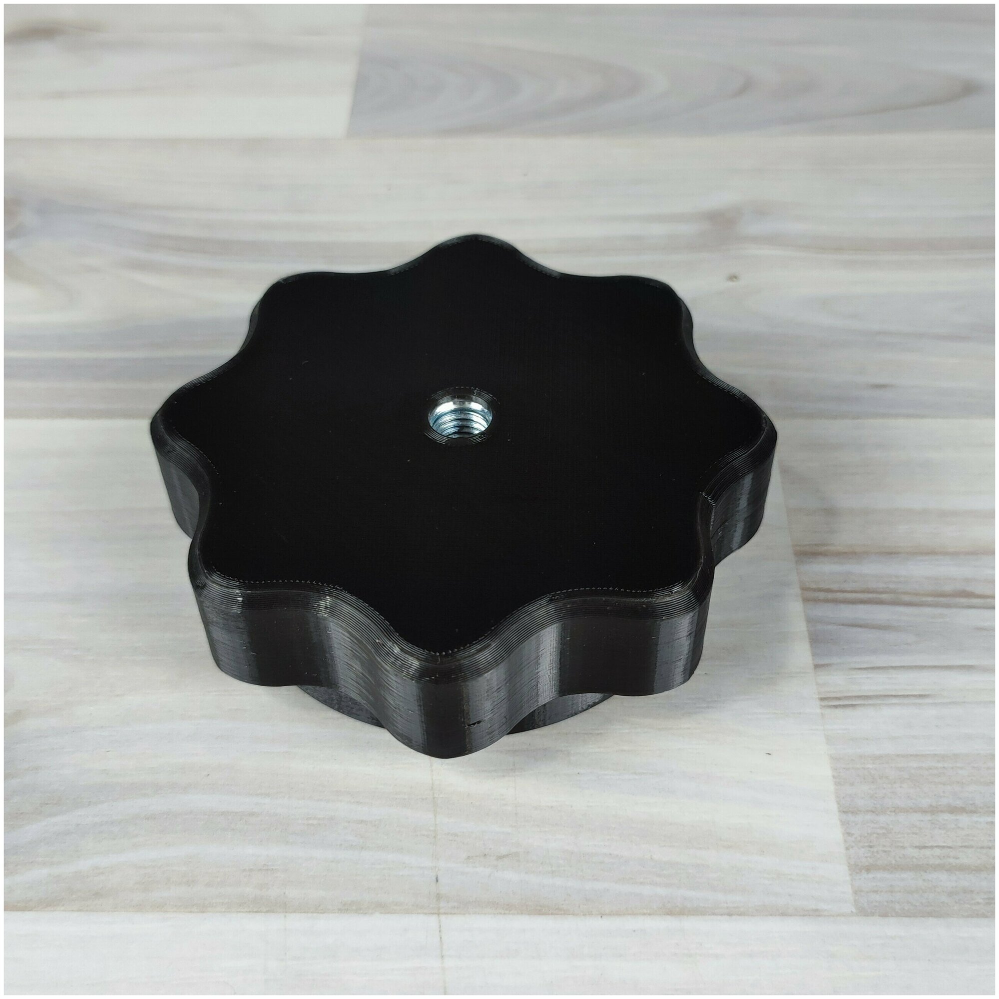 фото Барашек для крепления экспедиционной канистры "Экстрим+", ABS / FDM печать, черный