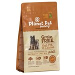 Сухой корм для собак Planet Pet Society беззерновой, курица - изображение