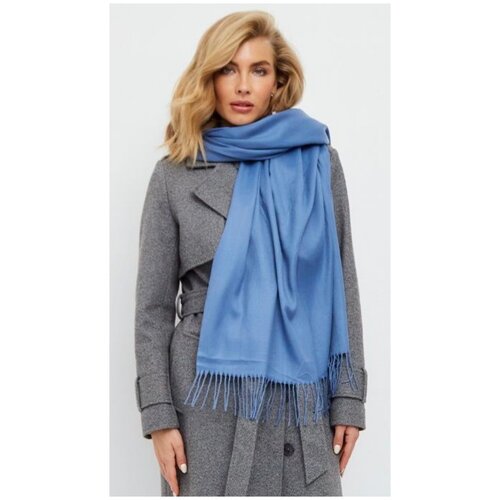 Палантин Cashmere,180х70 см, синий, голубой палантин