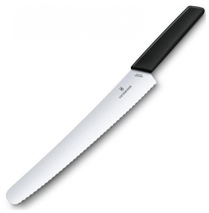 Victorinox Kitchen 6.9073.26WB Нож victorinox для хлеба victorinox swiss modern, лезвие волнистое с закругленным кончиком 22 см, черный