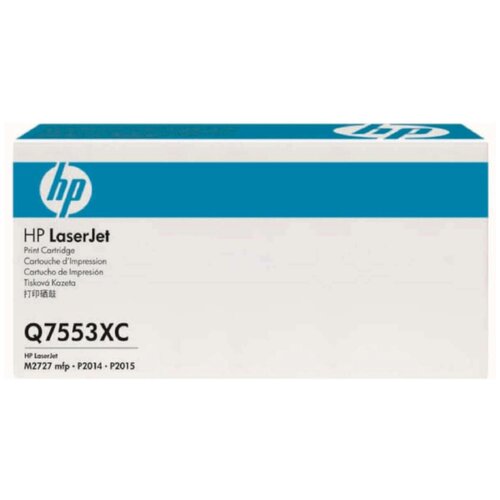 Картридж HP Q7553XC, 7000 стр, черный