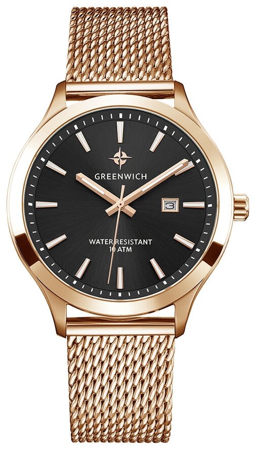 Наручные часы GREENWICH Наручные часы Greenwich GW 041.49.31, золотой