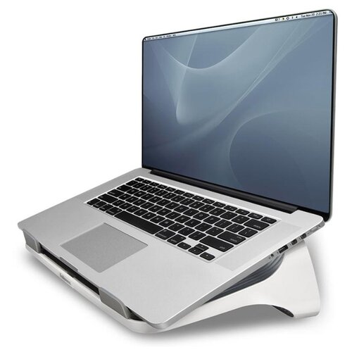 фото Подставка для ноутбука fellowes fs-93112 "i-spire series", до 17", белый/серый, цена за штуку, 309225