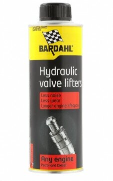 Присадка BARDAHL HYDRAULIC VALVE LIFTERS очищающая и защищающая гидрокомпенсаторы (300мл)