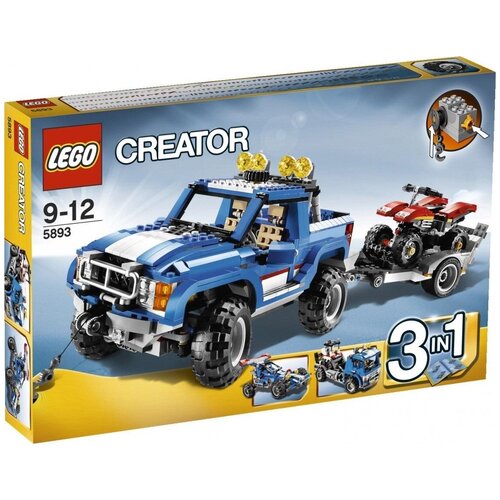 конструктор lego creator 3 в 1 багги внедорожник lego [31123 l] Конструктор LEGO Creator 5893 Мощный внедорожник, 1061 дет.