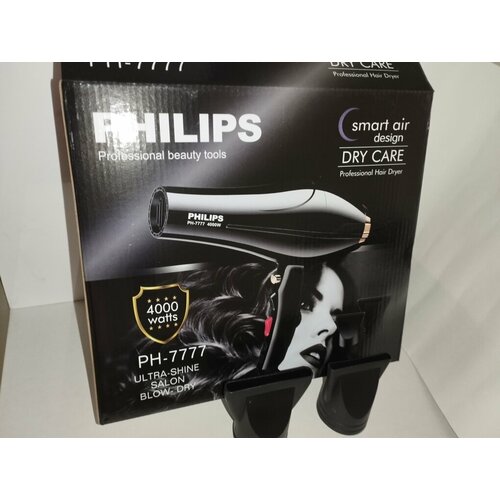 Фен для волос PHILIPS PH - 7777 Профессиональный 4000 Вт 199900₽