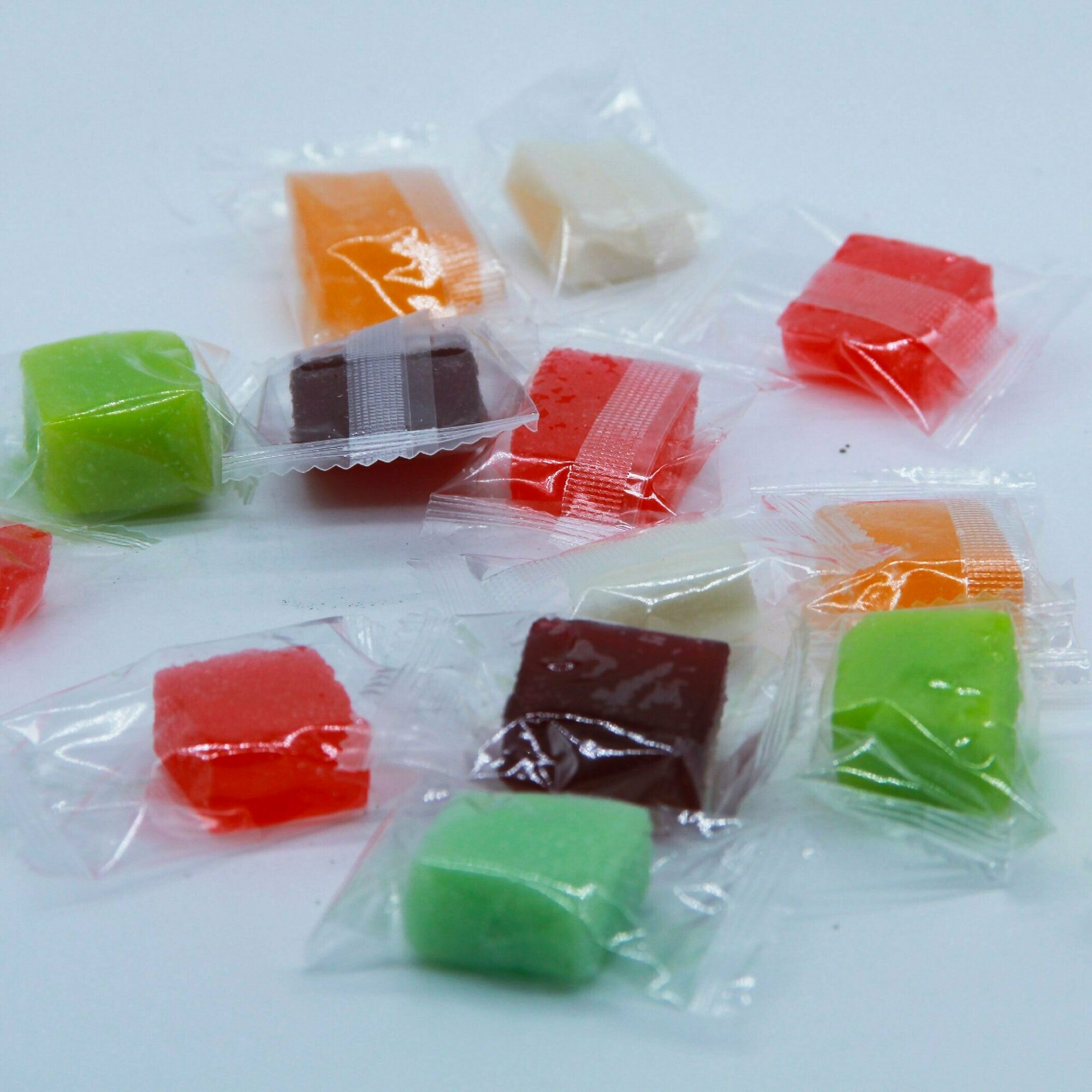 Ассорти кубики жевательные конфеты NutsPro 1 кг (2шт по 500гр) - фотография № 8