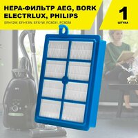 HEPA фильтр для пылесосов Philips FC9071, FC9174, FC9064, FC9170, FC9176, FC8038/01, Electrolux, AEG, BORK