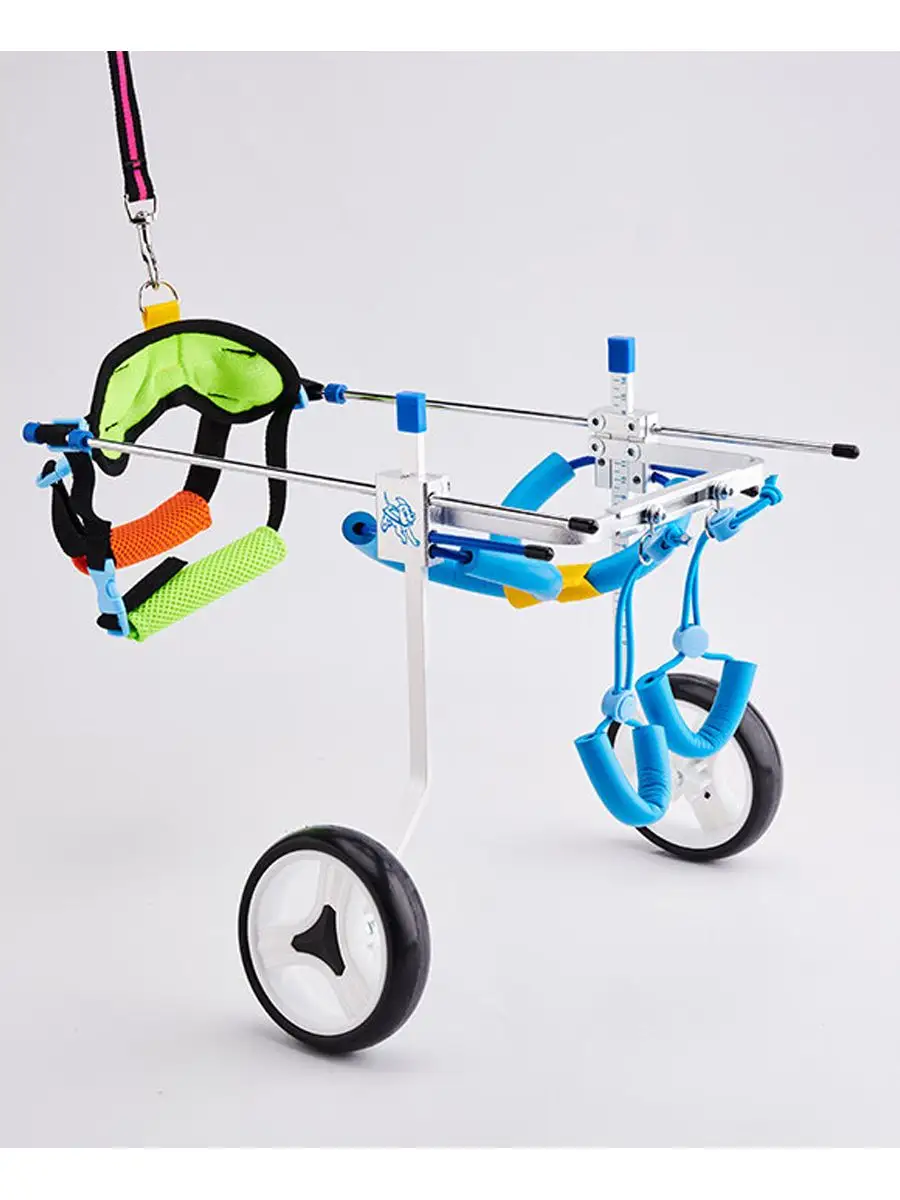 Инвалидная коляска для собак и кошек. Коляска для животных инвалидов. Универсальная. Размер XSLW - фотография № 4