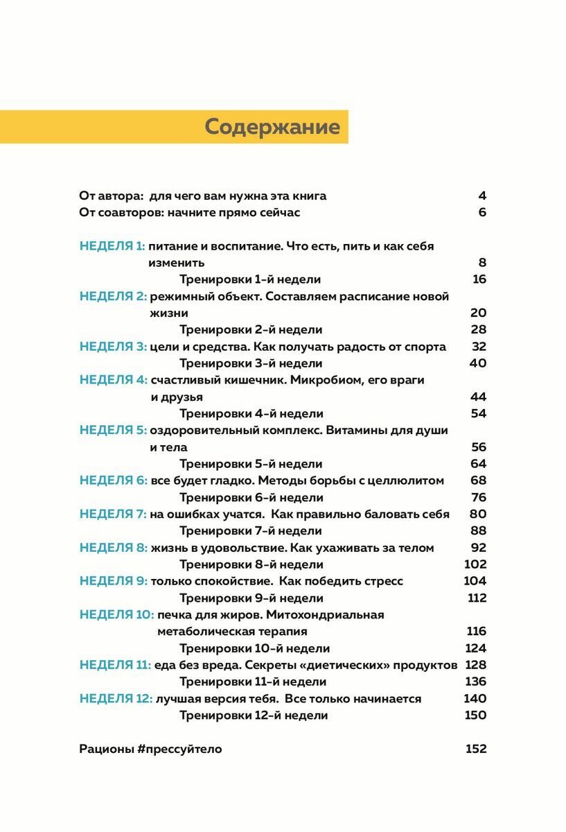 #Прессуйтело-2. Твой дневник успеха. Тело мечты за 12 недель: мотивация, рецепты, тренировки - фото №19