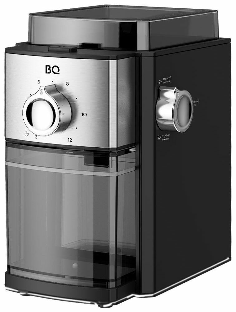 Кофемолка BQ CG2000, черный-стальной